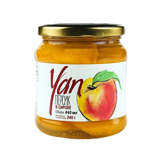 Персик в сиропе YAN Персик в сиропе YAN