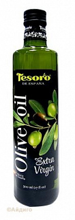 Масло оливковое Tesoro Extra Virgin