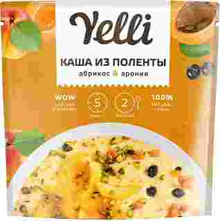 Каша из поленты с абрикосом и аронией Yelli