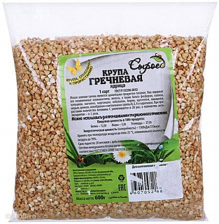 Зерна для проращивания Гречка Сыроед "Гарнец"