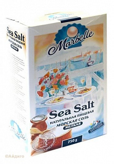 Соль морская мелкая