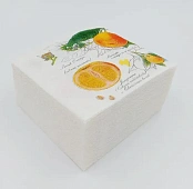 Салфетки бумажные Гармония цвета Ассорти 24*24, 50 шт