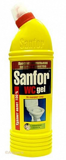 Средство для сантехники Санфор-Гель WC лимон