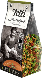 Суп-пюре из гороха с карри Yelli Суп-пюре из гороха с карри Yelli