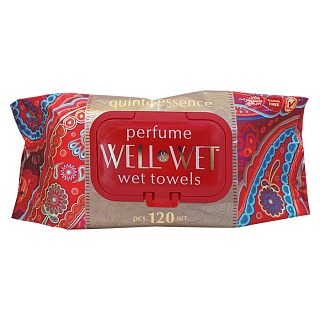 Салфетки влажные W Квинтэссенция 120 шт. с клапаном