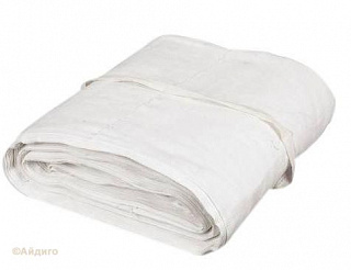 Полотно вафельное отбеленное ТУ плотность 150г/кв.м ширина 45см*60 м