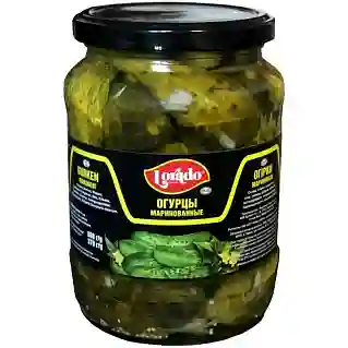 Огурцы с зеленью в заливке (на лимонной кислоте), Lorado