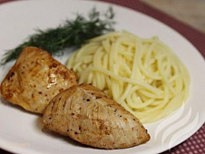 Филе индейки на гриле