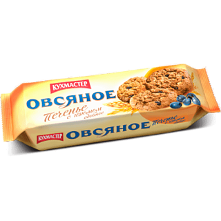 Печенье овсяное с изюмом, Кухмастер