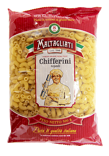 Макароны Maltagliati 038 Рожки средние