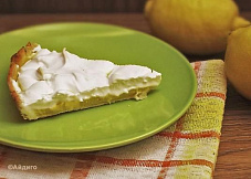 Тарт с лимонным кремом и меренгой