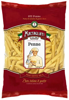 Макароны Maltagliati №072 Перо гладкое