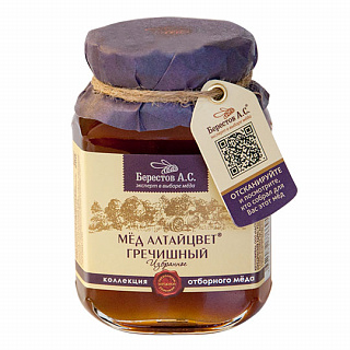 Мед Гречишный Берестов А.С., Алтайцвет Избранное