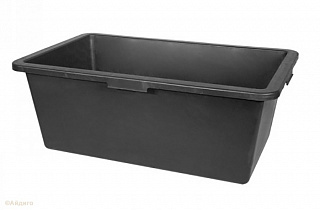 Таз строительный квадратный 80 л