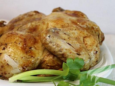 Курица запеченная в пакете