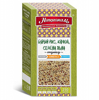 Гарнир "Националь" Омега-3 (рис, киноа, семена льна)