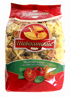 Макароны № 400.5 бабочки 3 цвета "Шебекинские"