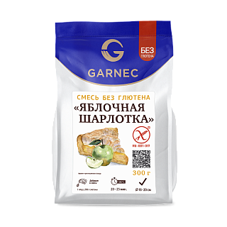 Смесь Яблочная шарлотка без глютена, Гарнец