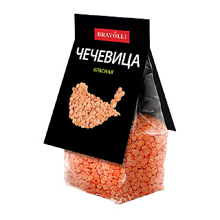 Чечевица красная Bravolli! Чечевица красная Bravolli!
