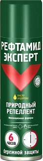 Аэрозоль "Рефтамид-эксперт" от комаров, мошек
