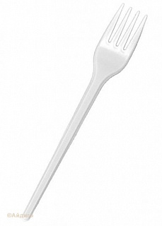 Одноразовая  вилка 12шт Одноразовая  вилка 12шт