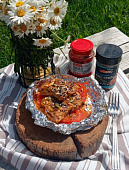 Минтай в томатном соусе