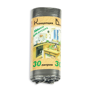 Пакеты для мусора "Концепция быта" 30 шт., 30л.