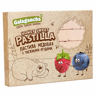Пастила Pastilla медовая с таежными ягодами Берестов Пастила Pastilla медовая с таежными ягодами Берестов
