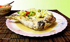 Кролик в сметанном соусе