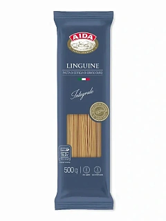 Макароны цельнозерновые Лапша Linguine AIDA, Агро-Альянс