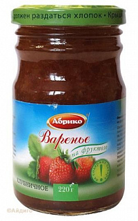 Варенье на фруктозе клубника