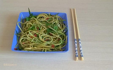 Спагетти с редькой по-корейски