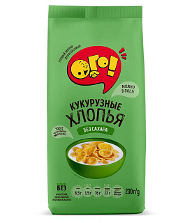 Хлопья кукурузные без сахара ОГО!