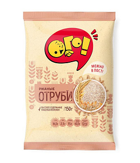 Отруби ржаные "ОГО!"