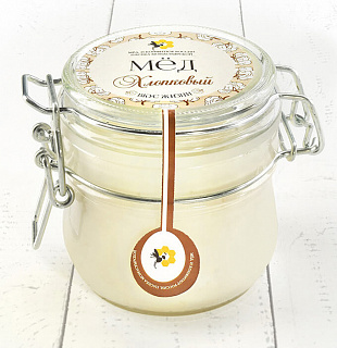 Крем-мед хлопковый, с бугельным замком "Мед и конфитюр"