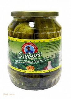 Огурцы маринованные "Семикаракорские"