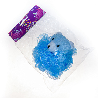 Мочалка банная Зайчик, Мишка ЕвроХаус