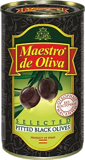 Маслины отборные без косточки Maestro de Oliva Маслины отборные без косточки Maestro de Oliva