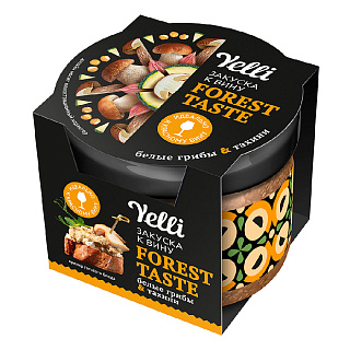 Закуска к вину  FOREST TASTE белые грибы Yelli Закуска к вину  FOREST TASTE белые грибы Yelli