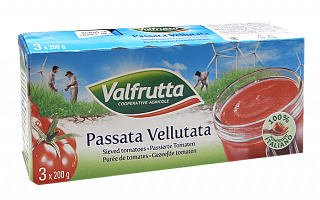 Томаты протертые Valfrutta (3 по 200 г)