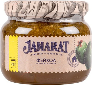 Фейхоа протертое с сахаром 410 г  Janarat