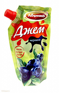 Джем черника дой-пак Абрико
