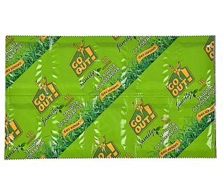 Пластина для фумигатора ГО-АУТ от комаров, без запаха,10 штук