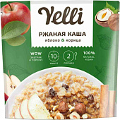 Ржаная каша с яблоком и корицей Yelli