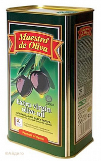 Оливковое масло Extra Virgin 1000 мл Оливковое масло Extra Virgin 1000 мл