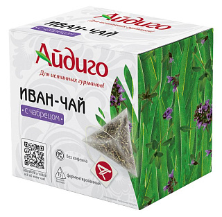 Иван-чай с чабрецом в пирамидках Иван-чай с чабрецом в пирамидках