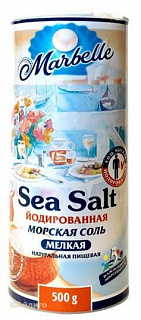 Соль морская мелкая