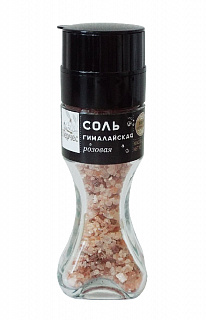 Соль розовая гималайская в мельнице "Перчес" Соль розовая гималайская в мельнице "Перчес"