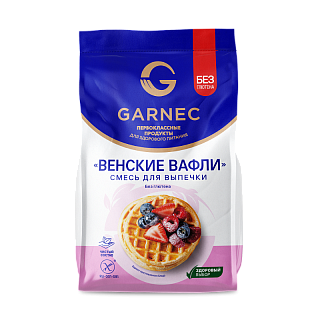 Смесь Венские вафли без глютена 200 г Гарнец