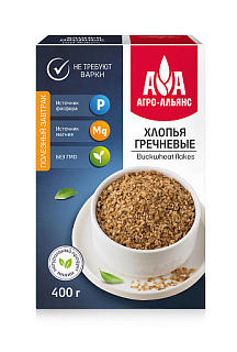 Хлопья гречневые Агро Альянс Экстра Хлопья гречневые Агро Альянс Экстра